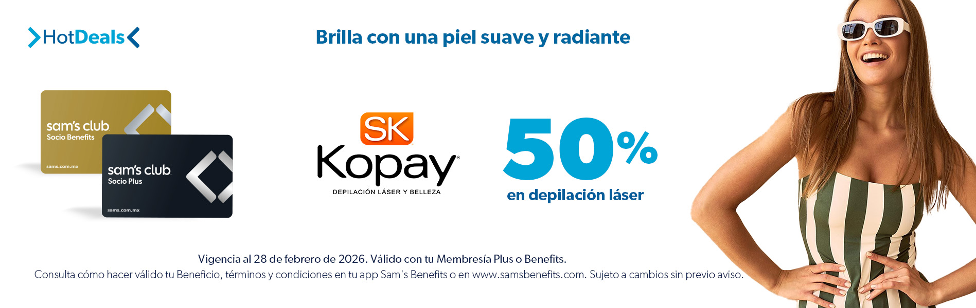 Sam's Club samsclub samsbenefits hazte socio cine viajes hot deals restaurantes educacion ropa accesorio mascotas salud entretenimiento fitness puntos